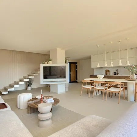 Japandi Sea View 3br Apartment, Pomer, 5 Min Walk To 아파트 *