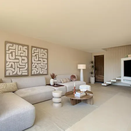 Japandi Sea View 3br Apartment, Pomer, 5 Min Walk To *